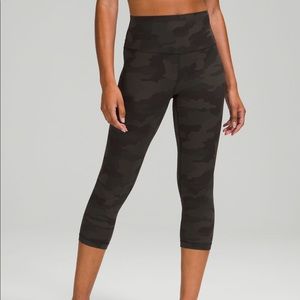 Lululemon Wunder Under Camo Legging